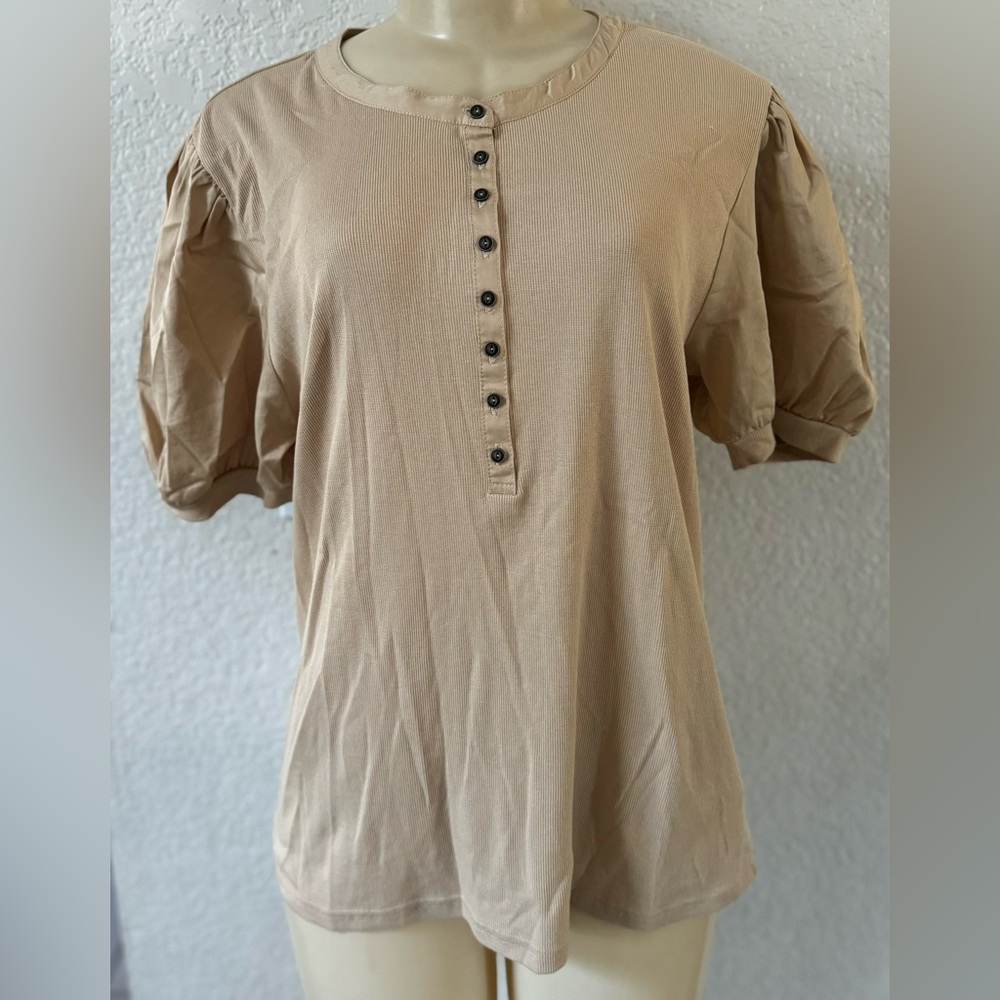 💫 Ariat brown T-shirt casual basic tee top